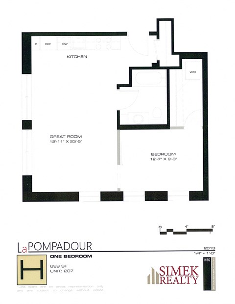 La Pompadour floorplan